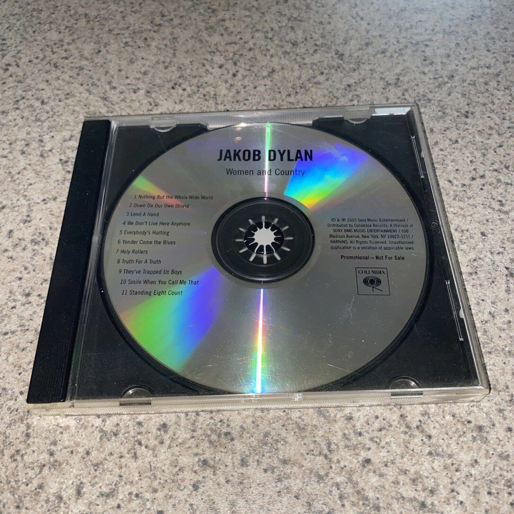 Women and Country - Audio CD By Jakob Dylan Rare Promotional